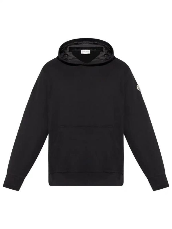 Moncler adjustable cotton hoodie | Browns Hoodies