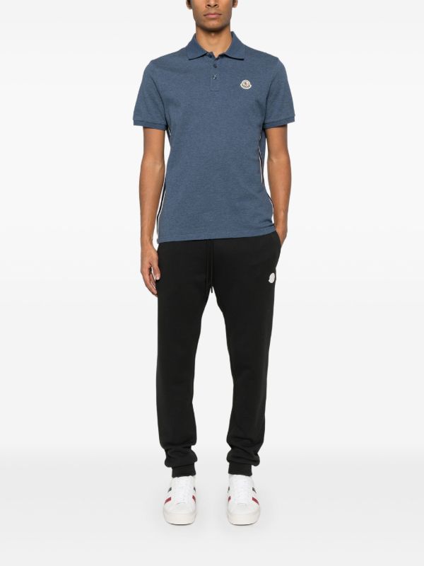 Moncler Appliqué Polo Shirt | Browns Polo Shirts