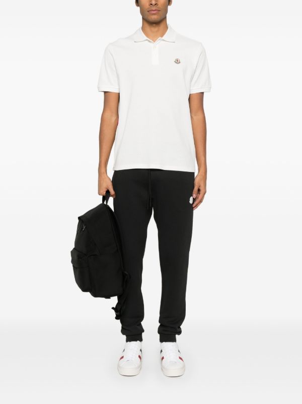 Moncler Appliqué Polo Shirt | Browns Polo Shirts