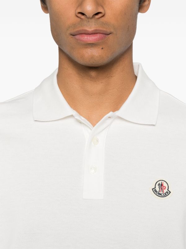 Moncler Appliqué Polo Shirt | Browns Polo Shirts