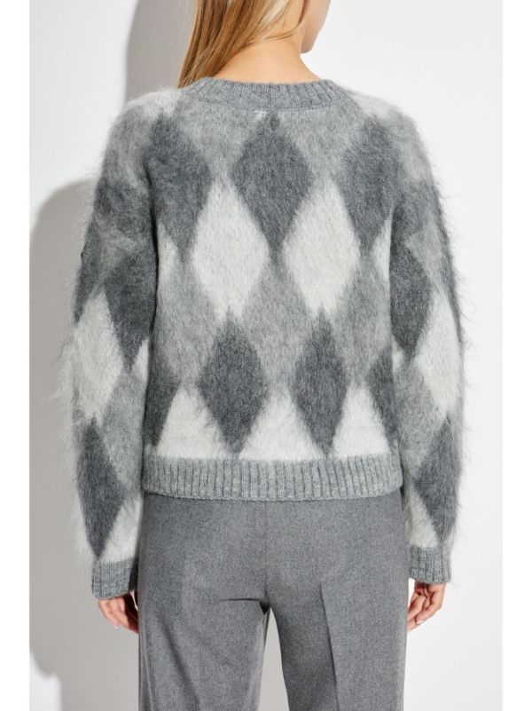 Moncler Argyle Jumper | Browns Knitted Sweaters