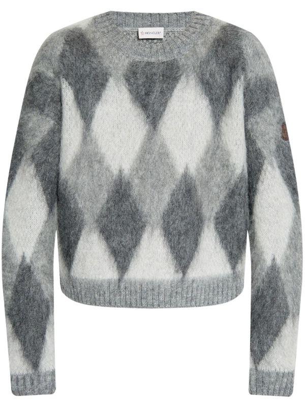 Moncler Argyle Jumper | Browns Knitted Sweaters