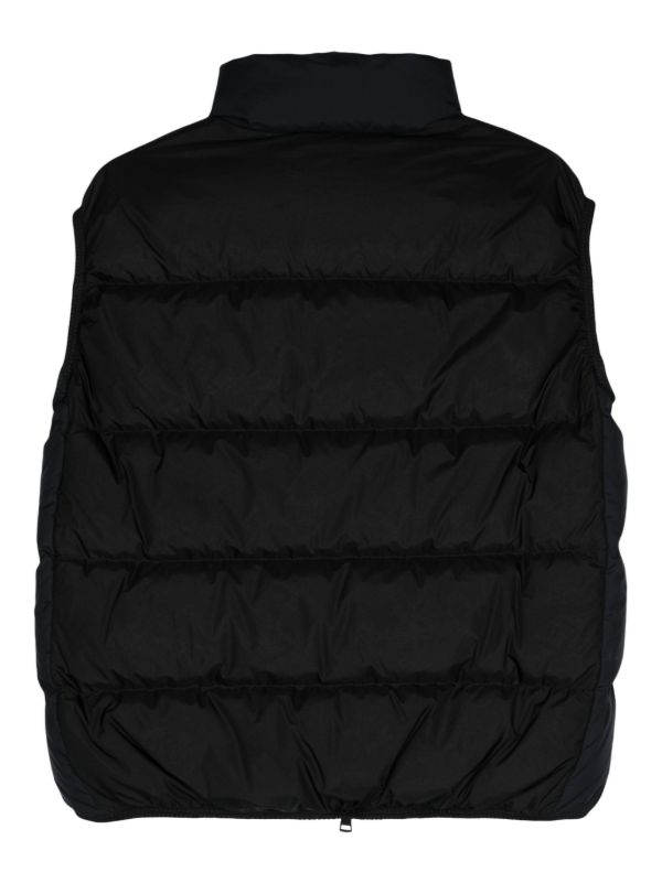 Moncler Black Almaz Down Gilet | Browns Waistcoats & Gilets