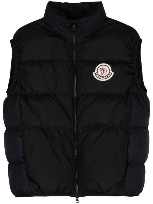 Moncler Black Almaz Down Gilet | Browns Waistcoats & Gilets
