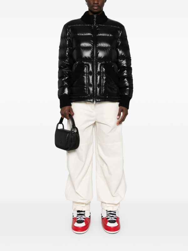 Moncler Black Arcelot Quilted Jacket | Browns Down Jackets