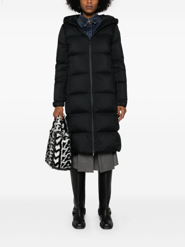 Moncler Black Arredoun Puffer Coat | Browns Puffer Coats