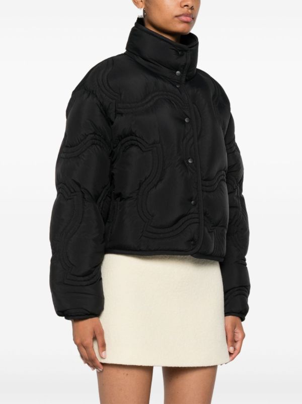Moncler Black Beryl Puffer Jacket | Browns Down Jackets