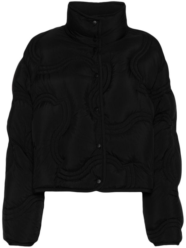 Moncler Black Beryl Puffer Jacket | Browns Down Jackets
