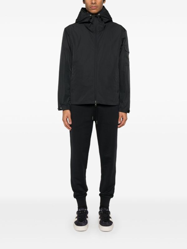 Moncler Black Etiache Rain Jacket | Browns Sport Jackets & Windbreakers