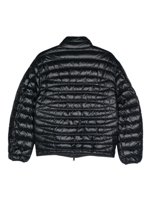 Moncler Black Leveche Quilted Jacket | Browns Down Jackets