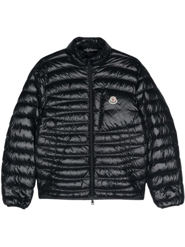 Moncler Black Leveche Quilted Jacket | Browns Down Jackets
