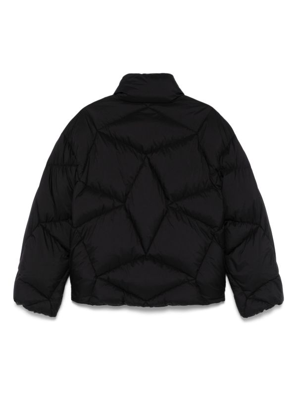 Moncler Black Vardar Jacket | Browns Down Jackets