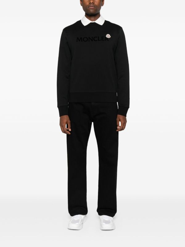 Moncler Double Logo Sweatshirt | Browns Sweatshirts