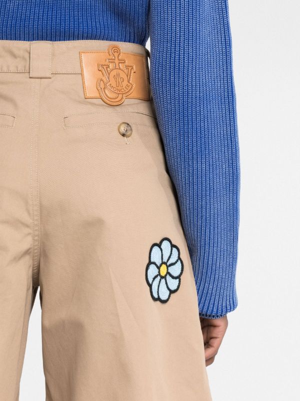 Moncler Genius X JW Anderson Neutral Bermuda Shorts | Browns Knee-Length Shorts