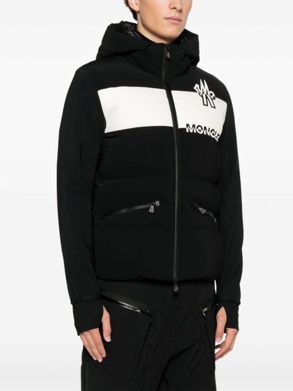 Moncler Grenoble Black Padded Jacket | Browns Down Jackets