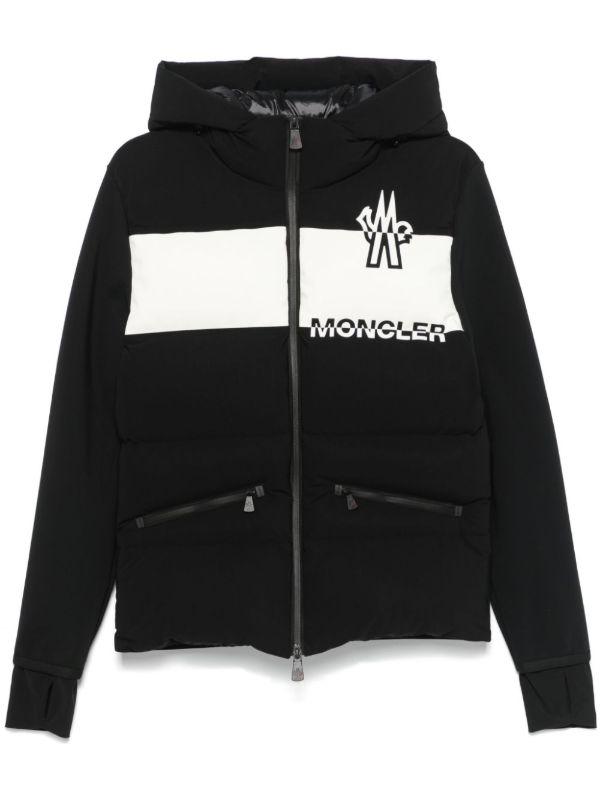 Moncler Grenoble Black Padded Jacket | Browns Down Jackets