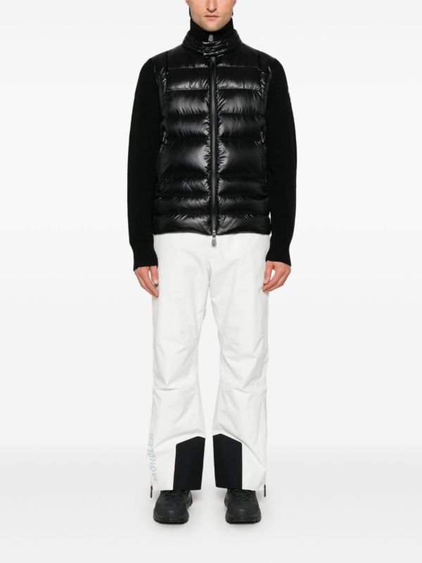 Moncler Grenoble Black Padded Jacket | Browns Ski Jackets
