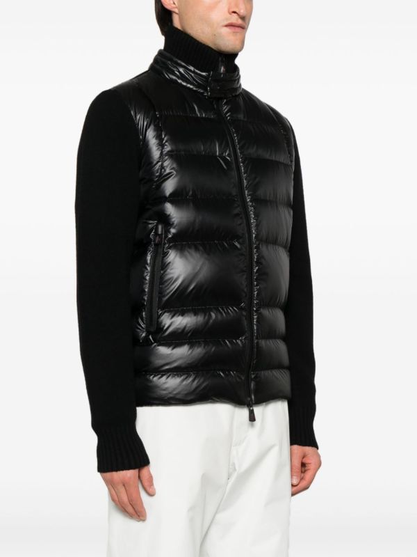 Moncler Grenoble Black Padded Jacket | Browns Ski Jackets