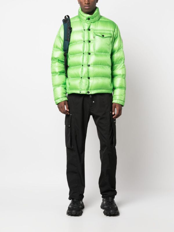 Moncler Grenoble Green Anras Padded Down Jacket | Browns Down Jackets