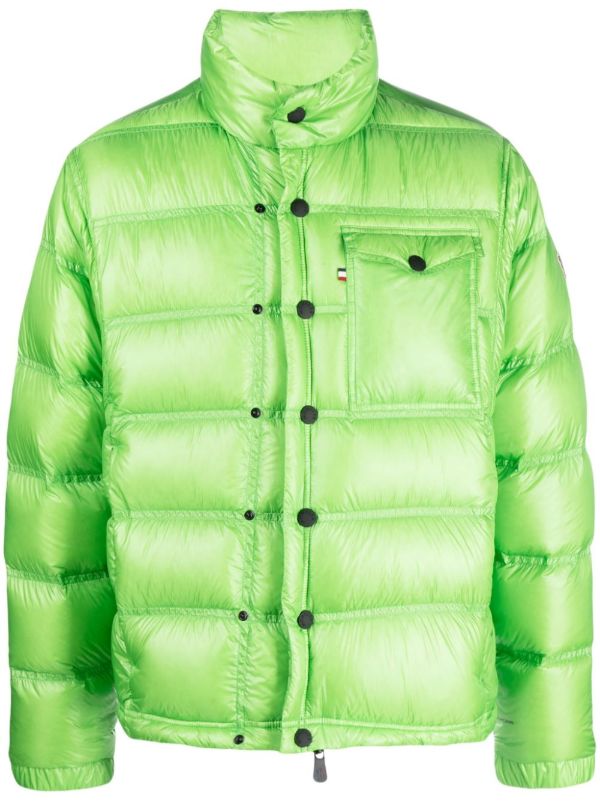 Moncler Grenoble Green Anras Padded Down Jacket | Browns Down Jackets