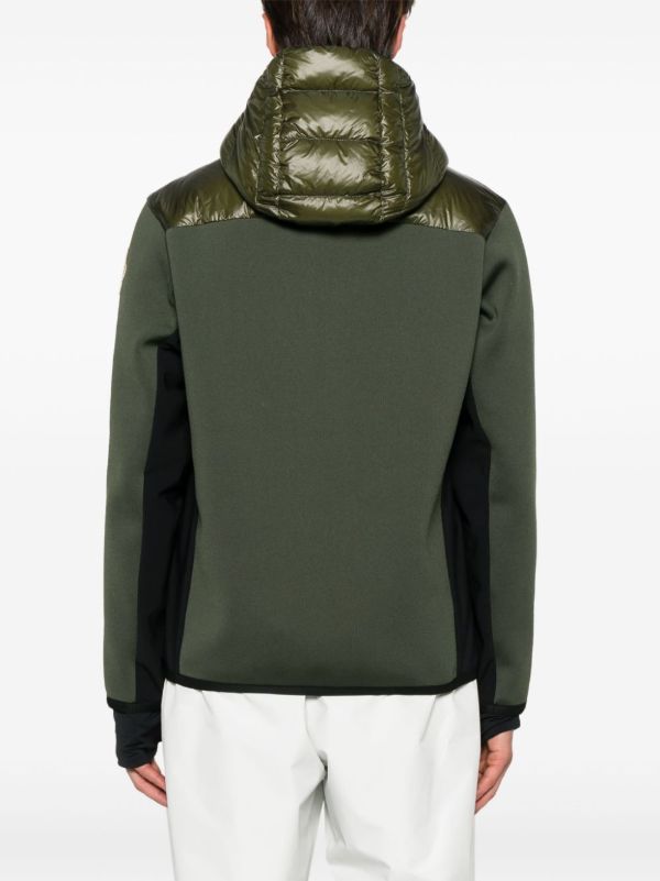 Moncler Grenoble Green Padded Jacket | Browns Ski Jackets