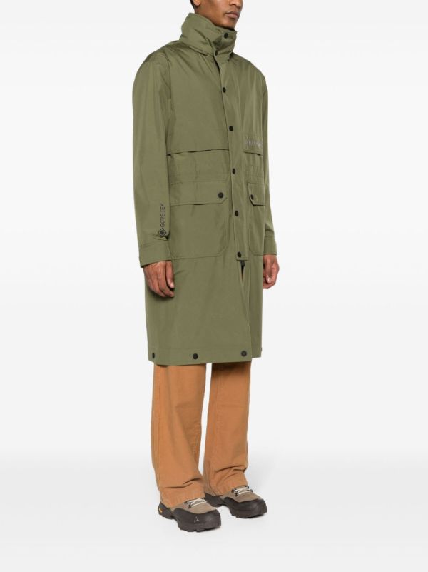 Moncler Grenoble Green Steig Adjustable-Length Parka | Browns Parkas