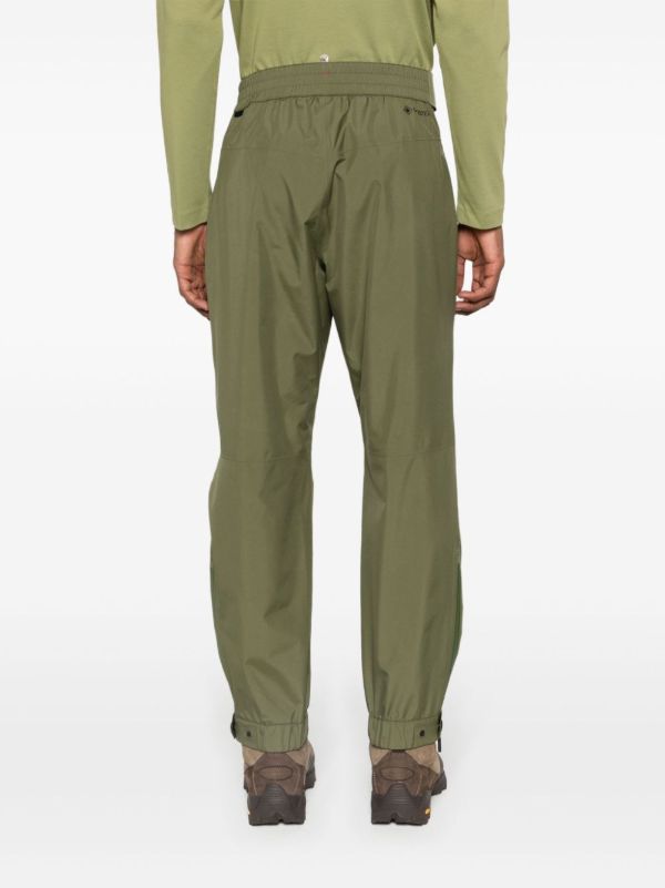 Moncler Grenoble Green Waterproof Tapered Trousers | Browns Performance Track Pants
