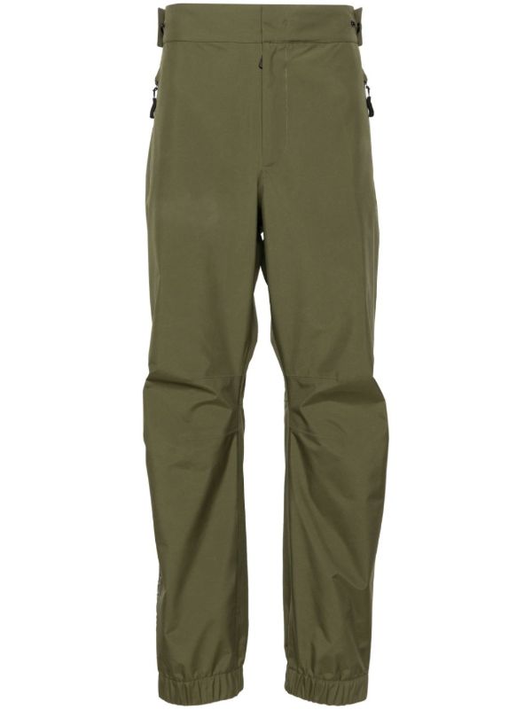 Moncler Grenoble Green Waterproof Tapered Trousers | Browns Performance Track Pants