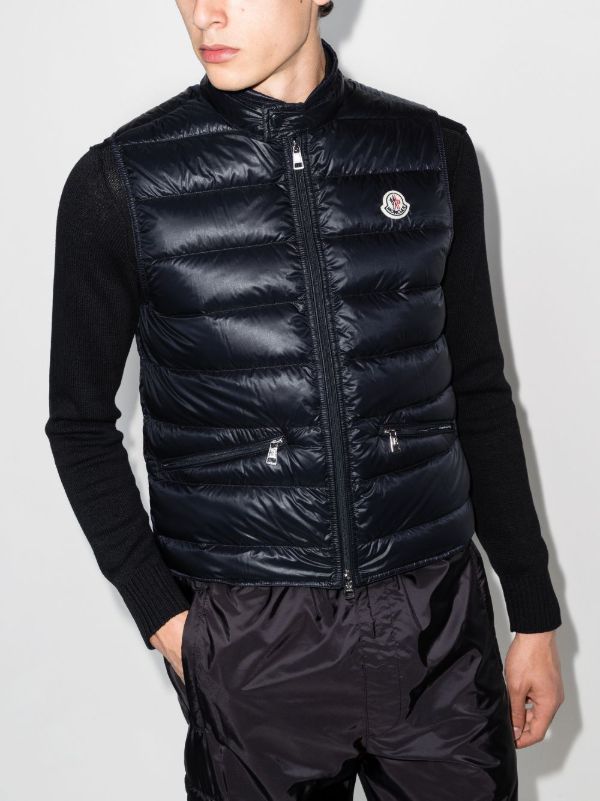 Moncler Gui Padded Gilet | Browns Waistcoats & Gilets