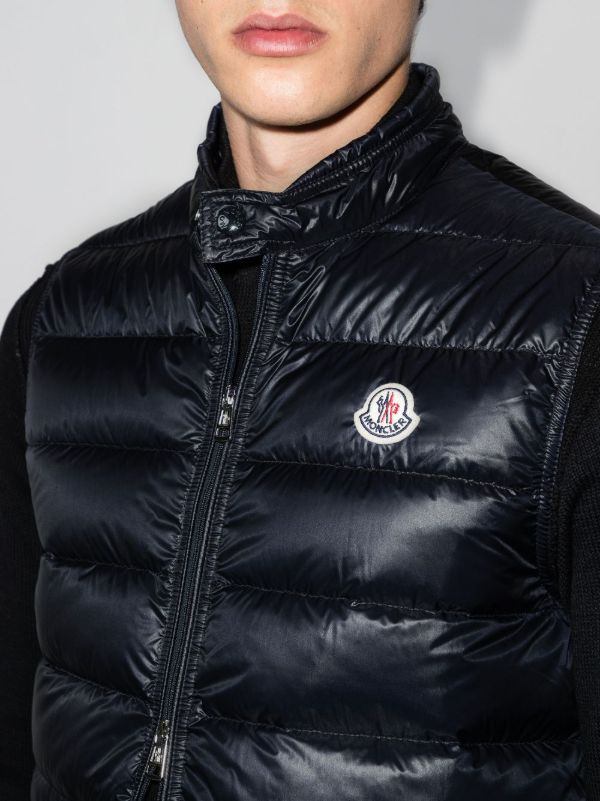 Moncler Gui Padded Gilet | Browns Waistcoats & Gilets