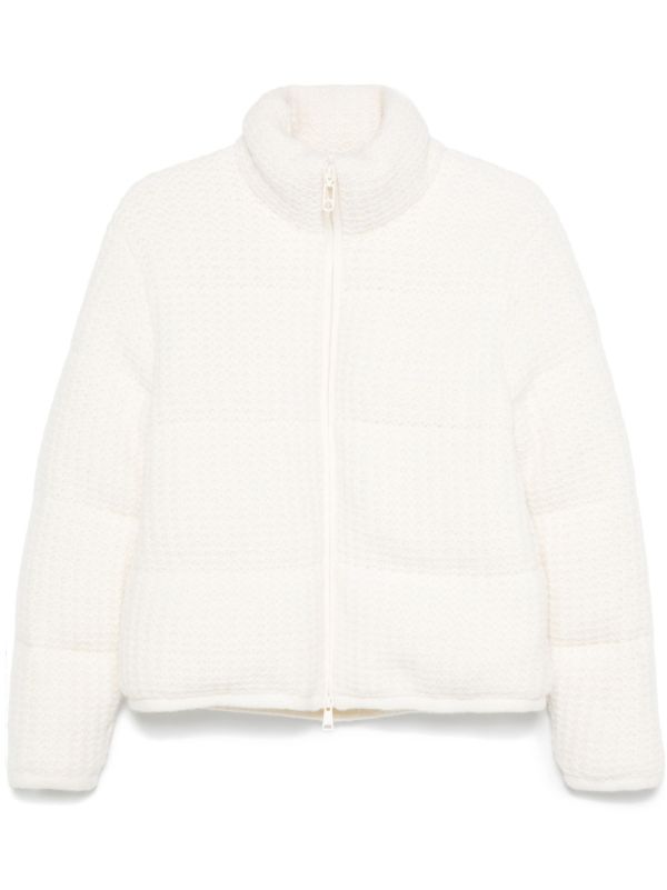 Moncler Knitted Puffer Jacket | Browns Down Jackets