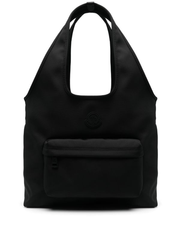 Moncler logo-appliqué tote bag | Browns Tote Bags