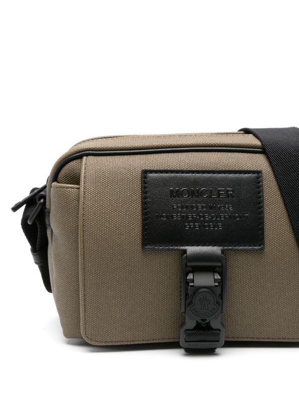 Moncler Logo-Patch Messenger Bag | Browns Messenger Bags