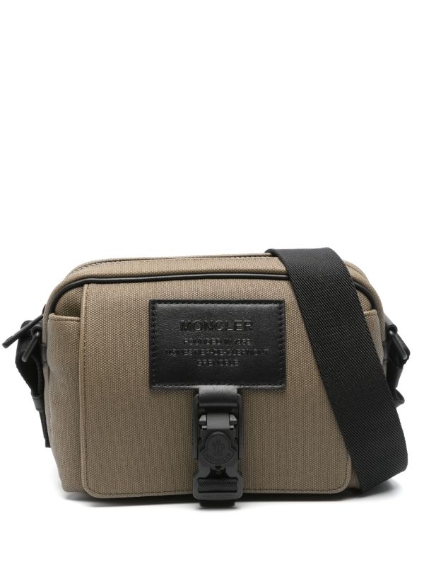 Moncler Logo-Patch Messenger Bag | Browns Messenger Bags