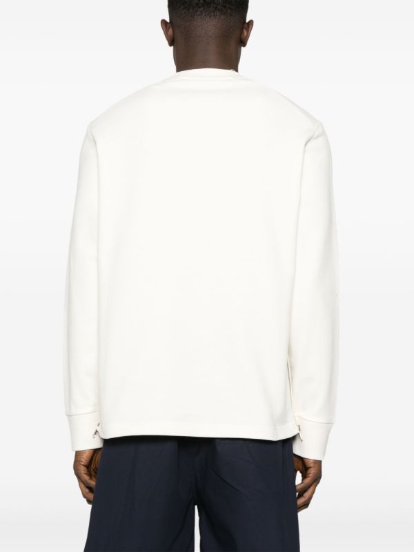 Moncler Logo-Patch Sweatshirt | Browns Sweatshirts
