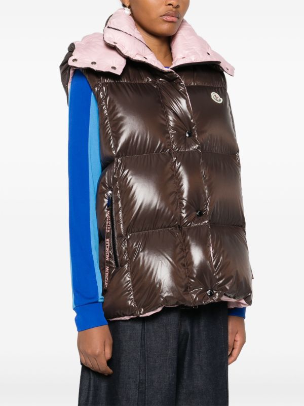 Moncler Luzule Down Gilet | Browns Waistcoats & Gilets