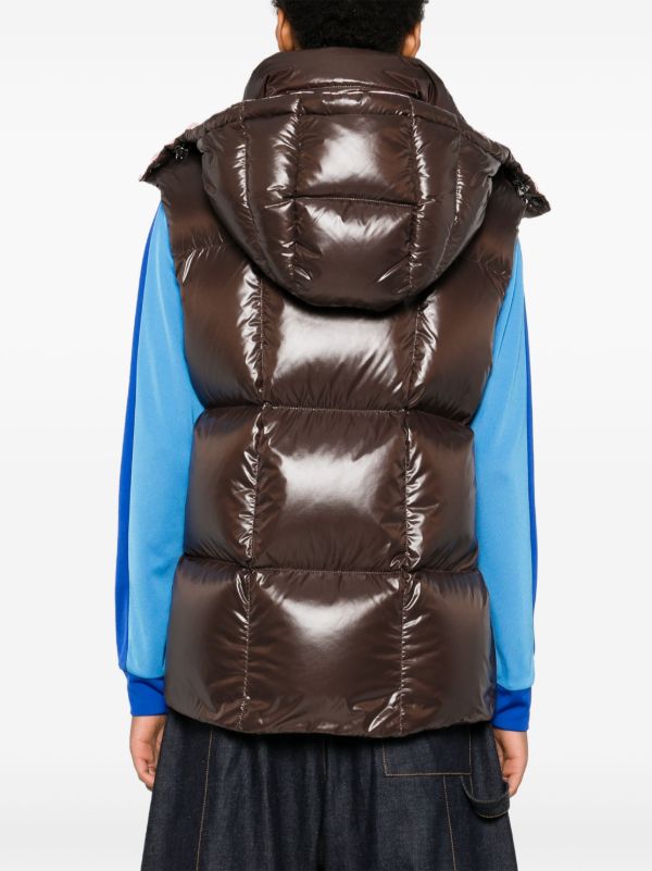 Moncler Luzule Down Gilet | Browns Waistcoats & Gilets