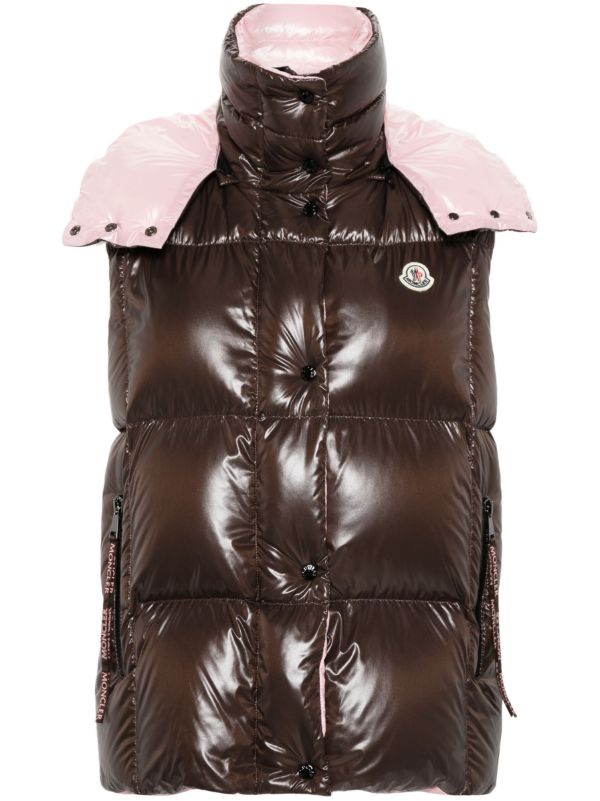 Moncler Luzule down gilet | Browns Waistcoats & Gilets