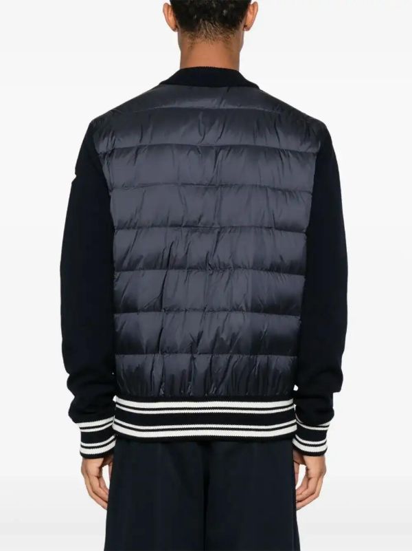 Moncler Panelled Bomber Jacket | Browns Sport Jackets & Windbreakers