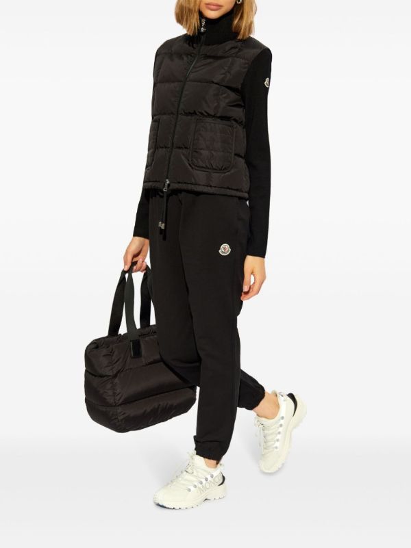 Moncler Panelled Puffer Jacket | Browns Down Jackets