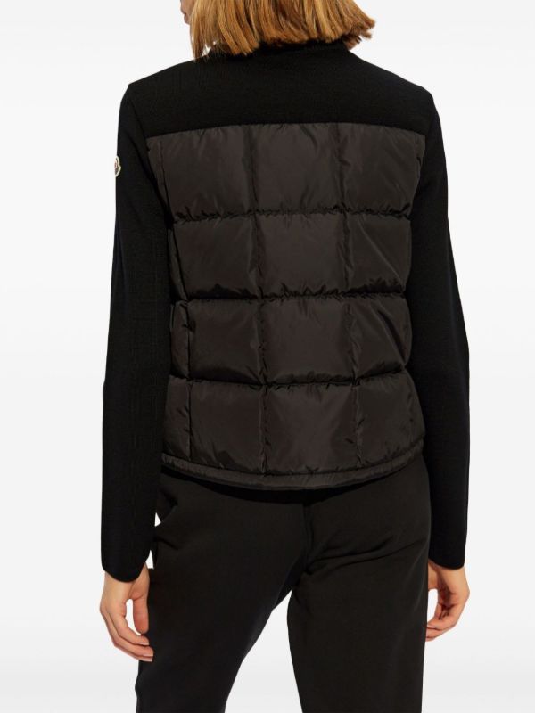 Moncler Panelled Puffer Jacket | Browns Down Jackets