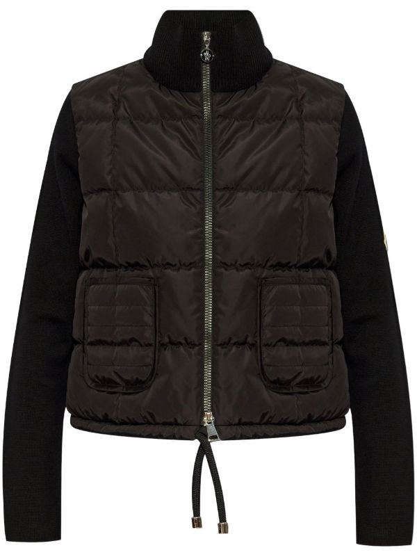 Moncler Panelled Puffer Jacket | Browns Down Jackets