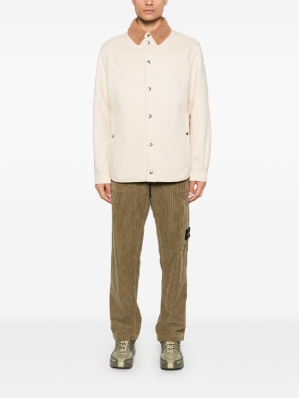 Moncler Teddy Collar Shirt Jacket | Browns Shirt Jackets