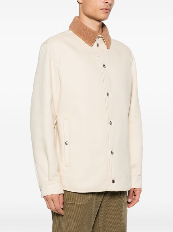Moncler Teddy Collar Shirt Jacket | Browns Shirt Jackets