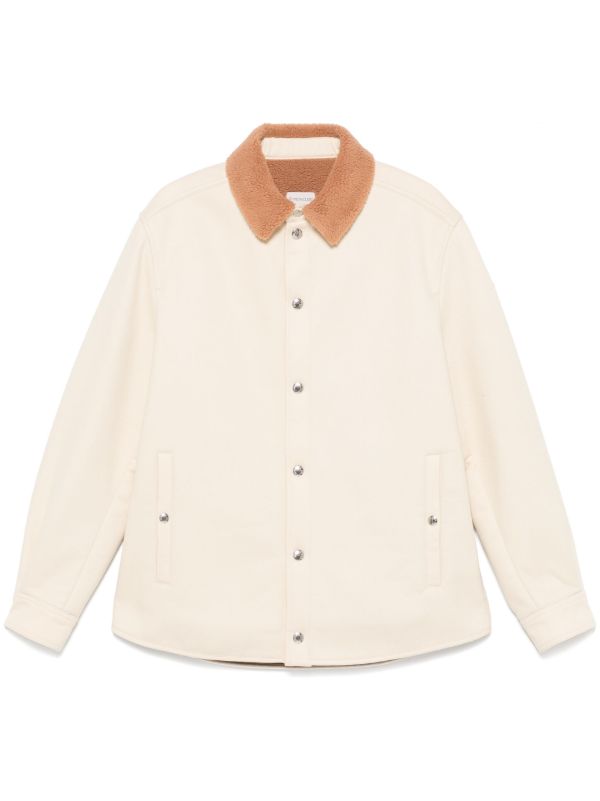 Moncler Teddy Collar Shirt Jacket | Browns Shirt Jackets
