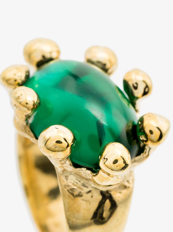 Mondo Mondo Gold Tone Diva Ring | Browns Rings