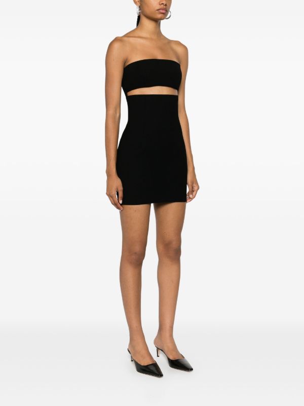 Mônot Black Tube Dress | Browns Cocktail & Party Dresses