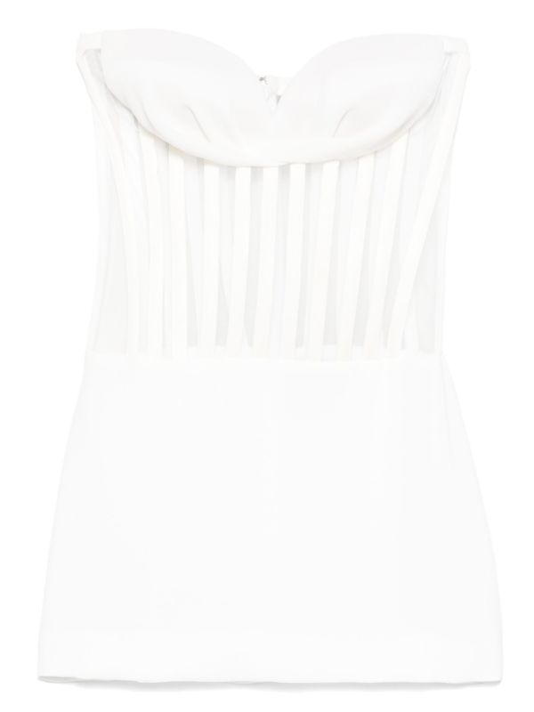Mônot Bustier Mini Dress | Browns Cocktail & Party Dresses
