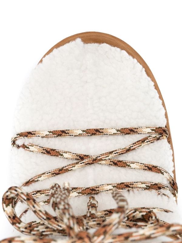 Moon Boot Brown Icon Shearling Snow Boots | Browns Boots