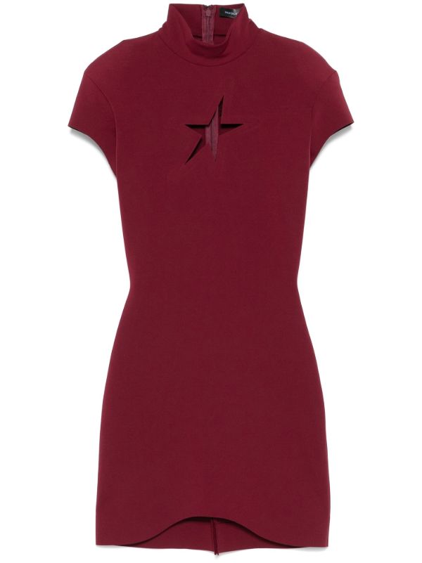 Mugler cut-out star minidress | Browns Cocktail & Party Dresses